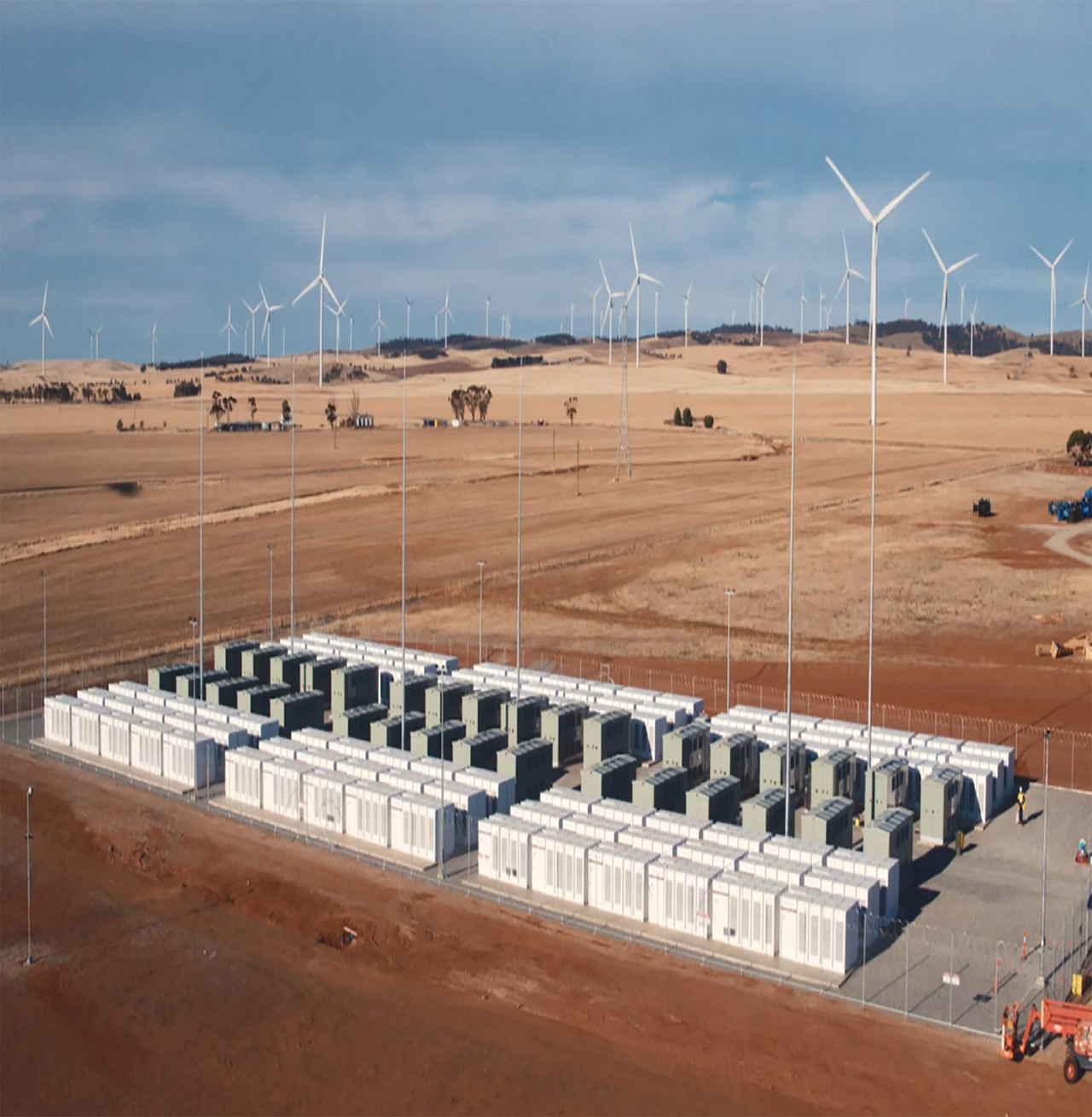 Hornsdale power reverse - wind farm and energy storage