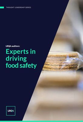 Experts in driving food safety