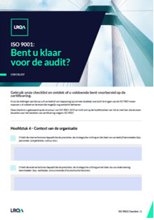 NL-BA Checklist 9001