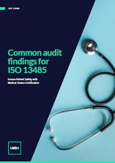 Common Audit Findings for ISO 13485