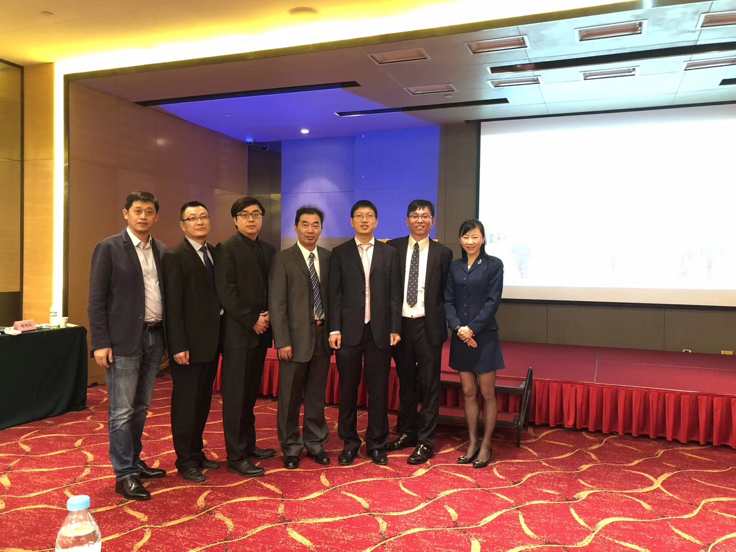 Attendees at safety mangemnet event china
